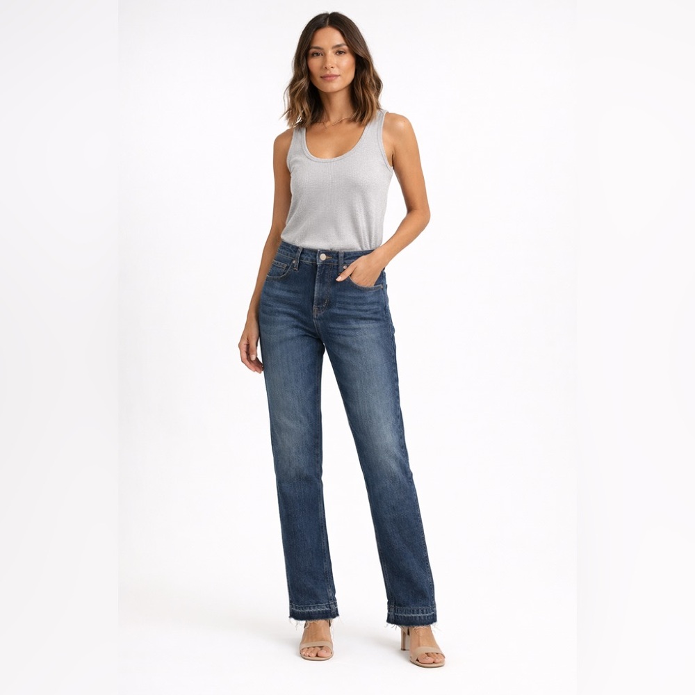AMO Lover Boy easy fit High rise‎ Straight Leg denim